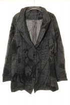 極美品✨芽風 センソユニコ リーフ柄 ジャガード チュニック 