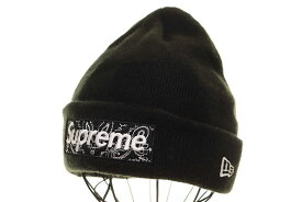 【中古】シュプリーム SUPREME × NEWERA 19AW BANDANA BOX LOGO BEANIE BLACK ニューエラ バンダナ ボックス ロゴ ビーニー ブラック 黒 【ブランド古着ベクトル】☆AA★▲260806 メンズ 【ベクトル 古着】 260806