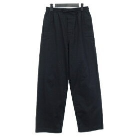 【中古】ルメール LEMAIRE 美品 PYJAMA PANTS CAVIAR パジャマパンツ イージーパンツ ゴムウエスト 黒系 ブラック XS メンズ 【ベクトル 古着】 251014
