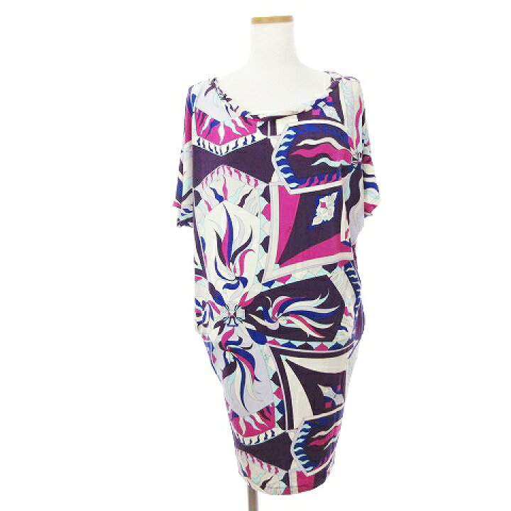 楽天市場】【中古】エミリオプッチ EMILIO PUCCI ワンピース ひざ丈 