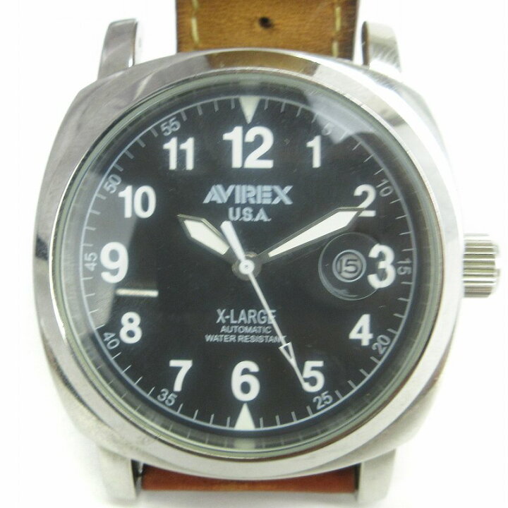楽天市場】【中古】アヴィレックス AVIREX X-LARGE 腕時計 アナログ 