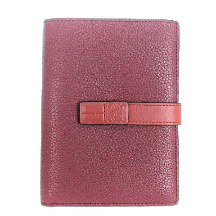 楽天市場】【中古】ロエベ LOEWE ミディアムバーティカルウォレット 二 