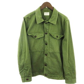 【中古】ヌーディージーンズ nudie jeans Colin Utility Overshirt コリンユーティリティオーバー シャツ ジャケット カーキ グリーン 緑 S ■SM1 メンズ 【ベクトル 古着】 240220