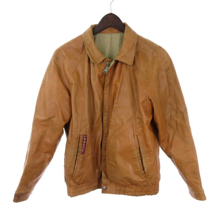 楽天市場】【中古】サッソン SASSON ヴィンテージ レザージャケット 総 