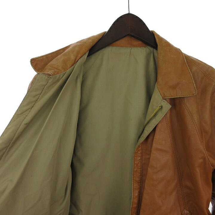 楽天市場】【中古】サッソン SASSON ヴィンテージ レザージャケット 総 
