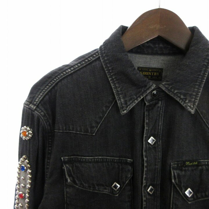 楽天市場】【中古】キャピタル kapital 美品 KOUNTRY ウエスタンシャツ 