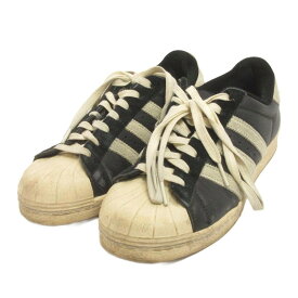 【中古】アディダス adidas SUPERSTAR スニーカー ローカット GY3428 黒 ブラック 25.0cm メンズ 【ベクトル 古着】 260311