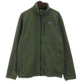 【中古】パタゴニア Patagonia 24年 Better Sweater Fleece Jacket ベター セーター ジャケット 裏起毛 25528 グリーン L メンズ 【ベクトル 古着】 240402