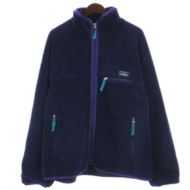 【中古】未使用品 エルエルビーン L.L.BEAN タグ付き 23AW Topsham Boa Fleece Jacket トップシャム ボア フリース ジャケット 3475-3040 パープル L メンズ 【ベクトル 古着】 240507