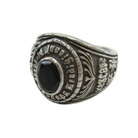 【中古】ガルニ GARNI カレッジ リング シルバー 19号 18.7g メンズ 【ベクトル 古着】 260410