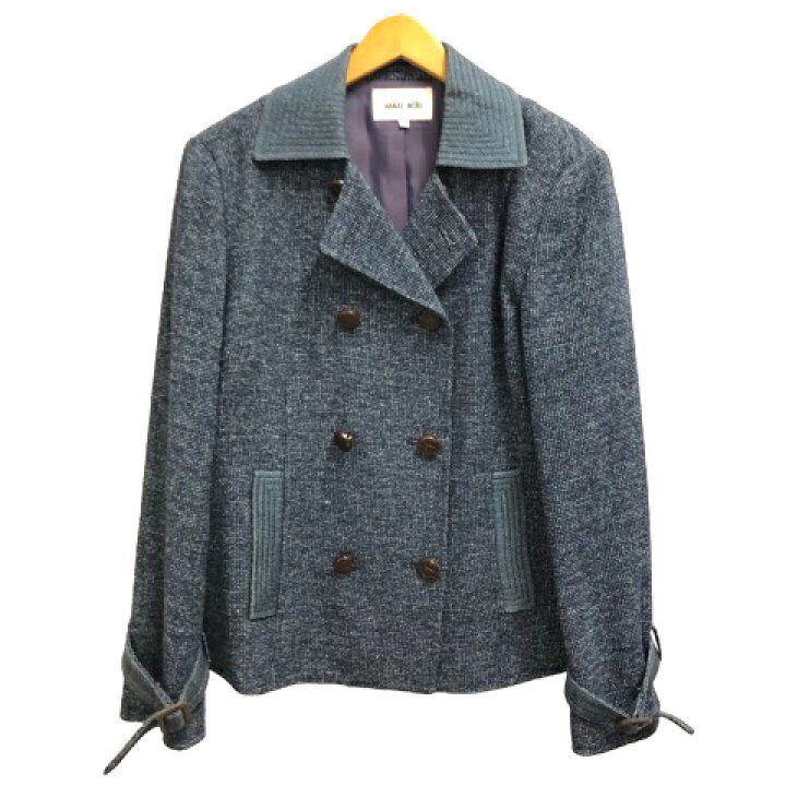 楽天市場】【中古】ハナエモリ HANAE MORI スカートスーツ ツイード 