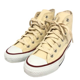 【中古】コンバース CONVERSE スニーカー オールスター HI ALL STAR HI M9162 1706 ハイカット 24 白 アイボリー レディース 【ベクトル 古着】 240305