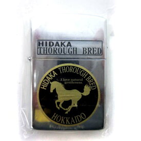 【中古】未使用品 HIDAKA THROUGH BRED オイルライター シルバーカラー 喫煙具 ■SG 【ベクトル 古着】 240203