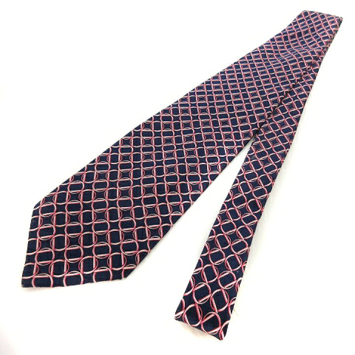 楽天市場】【中古】ジリ ZILLI ジリー ネクタイ 総柄 シルク100％ 紺 