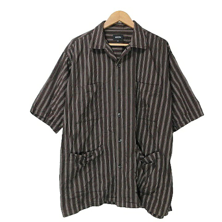 楽天市場】【中古】ビームス BEAMS 美品 ストライプ キューバシャツ 