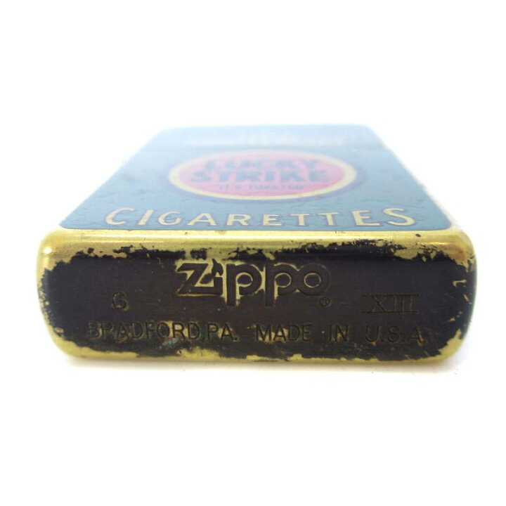 楽天市場】【中古】ジッポー ZIPPO LUCKY STRIKE ラッキーストライク 