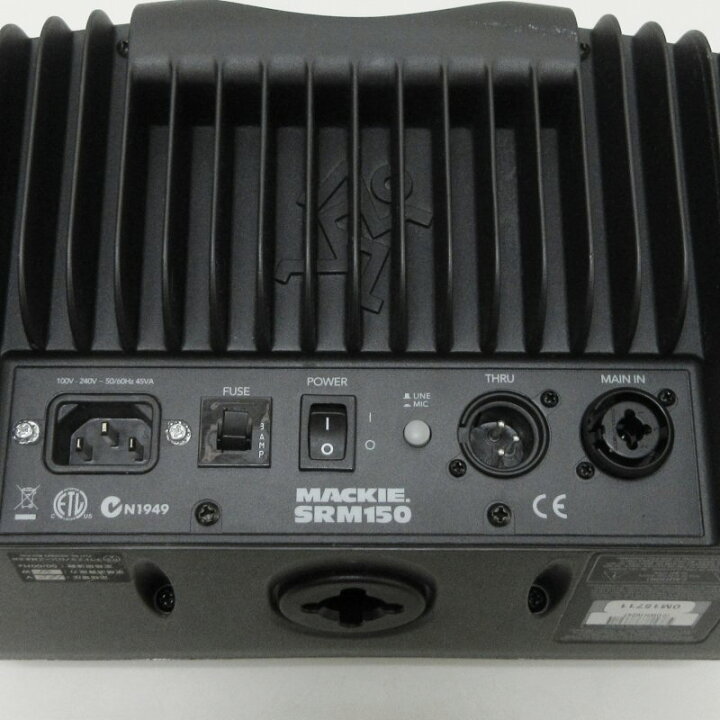 楽天市場】【中古】マッキー Mackie SRM150 ポータブルパワード 