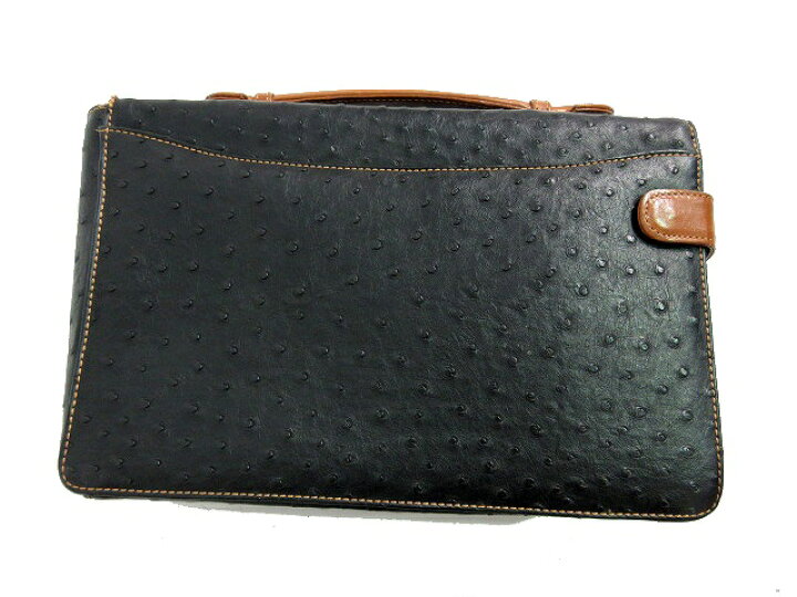 楽天市場】【中古】【LA LAURENT/ラ・ローラン】オーストリッチ レザー 