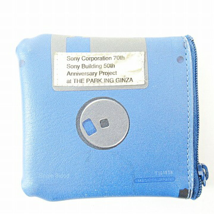 楽天市場】【中古】THE PARK・ING GINZA SONY FLOPPYDISK POUCH コラボ 