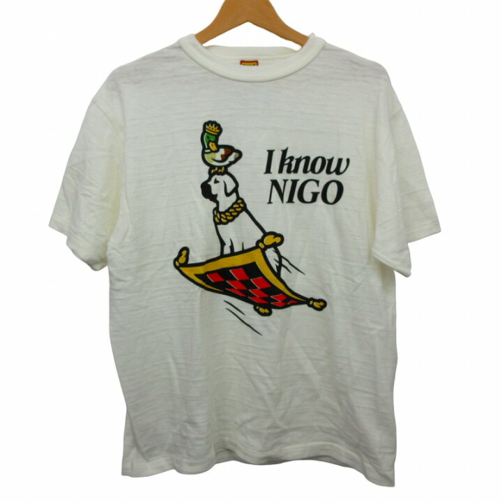 楽天市場】【中古】ヒューマンメイド HUMAN MADE I KNOW NIGO Tシャツ 