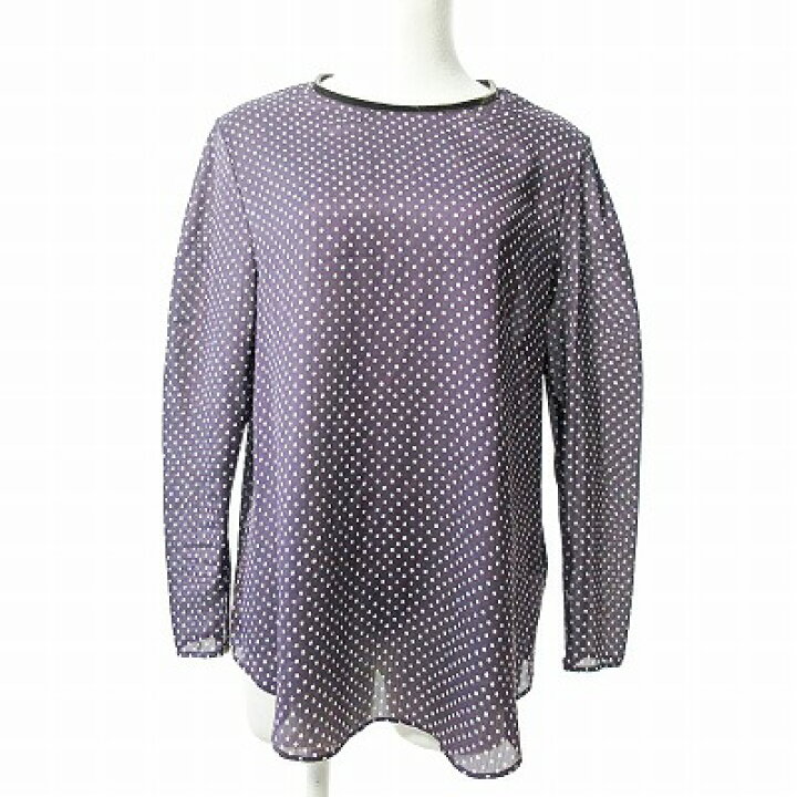 楽天市場】【中古】イエナ IENA 美品 ブラウス シャツ 長袖 ドット柄 
