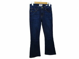 【中古】FRAME DENIM Le Crop Mini Boot 近年 フレア デニム パンツ 24 約XS-S インディゴ 0325 レディース 【ベクトル 古着】 240325