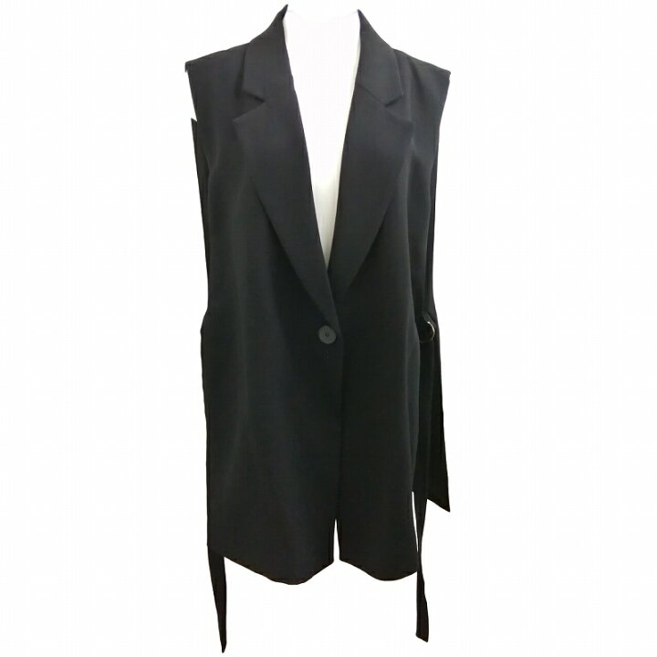 楽天市場】【中古】ザラ ZARA テーラードベスト ジレ スリット サイド 