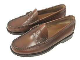 【中古】ジーエイチバス G.H.Bass & Co. WEEJUNS PENNY LOAFER ペニーローファー コインローファー 6 ブラウン レザー 本革 革靴 シューズ レディース 【ベクトル 古着】 230808