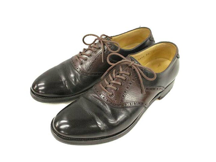 楽天市場】【中古】ヒロシ ツボウチ HIROSHI TSUBOUCHI サドルシューズ 