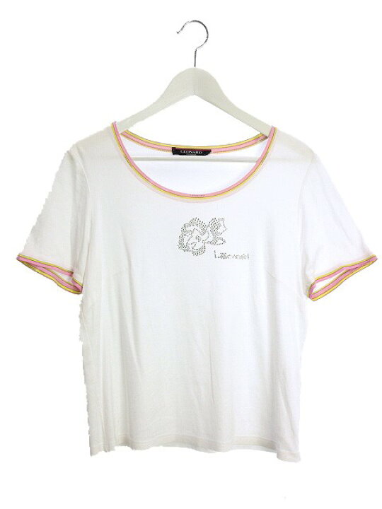 楽天市場】【中古】レオナール LEONARD Tシャツ カットソー ライン 