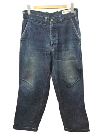 【中古】BONCOURA ボンクラ ワイド デニムパンツ 30 インディゴブルー ジーンズ ボトムス メンズ 【ベクトル 古着】 260110