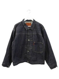 【中古】リーバイス ビンテージ クロージング LEVI'S VINTAGE CLOTHING S506XX LVC デニムジャケット 44 インディゴブルー 1944s 大戦モデル 復刻 0039S 0000 日本製 Gジャン ジージャン アウター メンズ 【ベクトル 古着】 260509