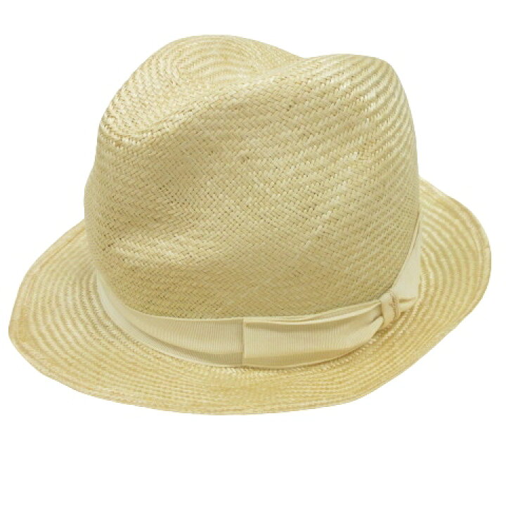 楽天市場】【中古】ボルサリーノ Borsalino 麦わら帽子 ハット 天然草