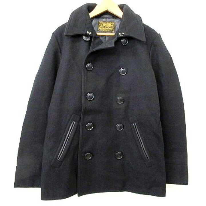 楽天市場】【中古】ラディアル RADIALL 美品 Pコート レザーパイピング 