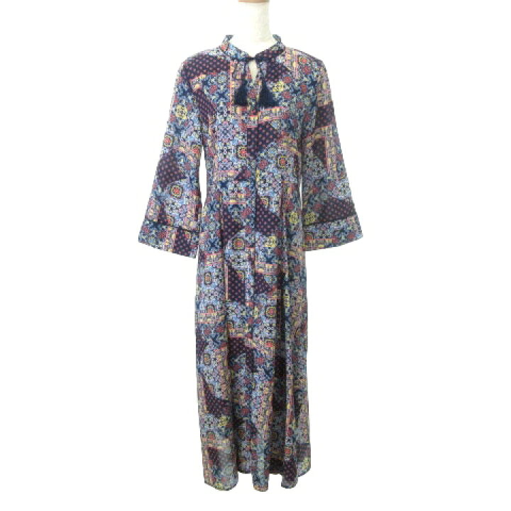 楽天市場】【中古】ローズバッド ROSE BUD 美品 ワンピース ロング 七 