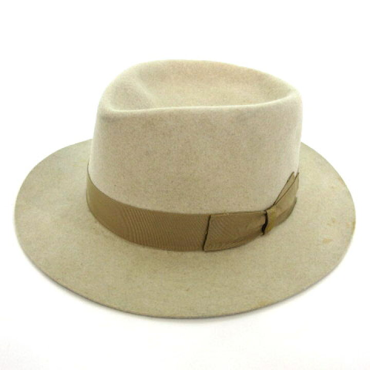 楽天市場】【中古】ボルサリーノ Borsalino ヴィンテージ フェドラー 