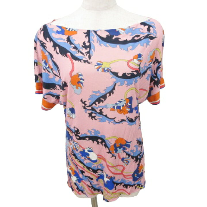 楽天市場】【中古】エミリオプッチ EMILIO PUCCI 美品 ボートネック 