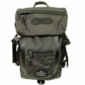 【中古】マキャベリック MAKAVELIC CHASE DOUBLE LINE BACKPACK 3106-10107 ダブルライン バックパック リュック 多機能 ダークグレー系 0105 メンズ 【ベクトル 古着】 240106