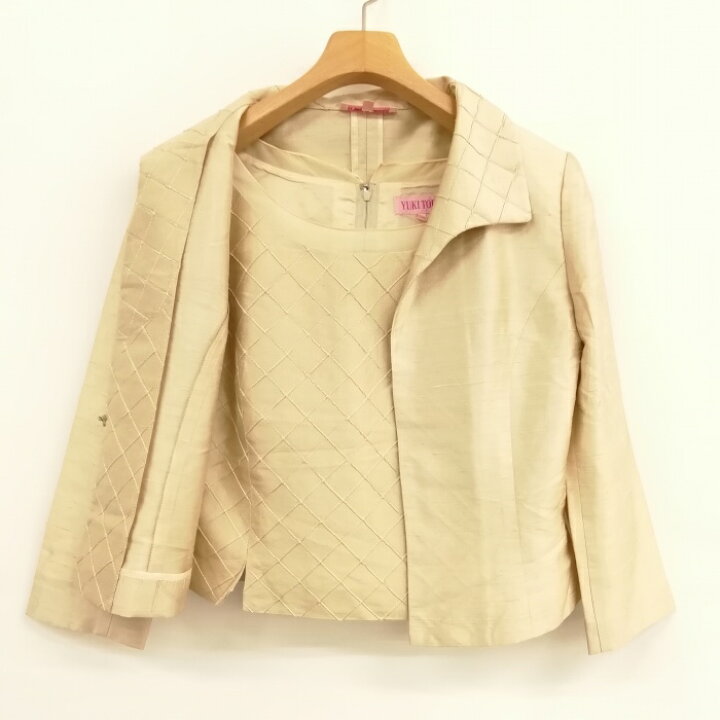 楽天市場】【中古】ユキトリイ YUKI TORII アンサンブル ノースリーブ 