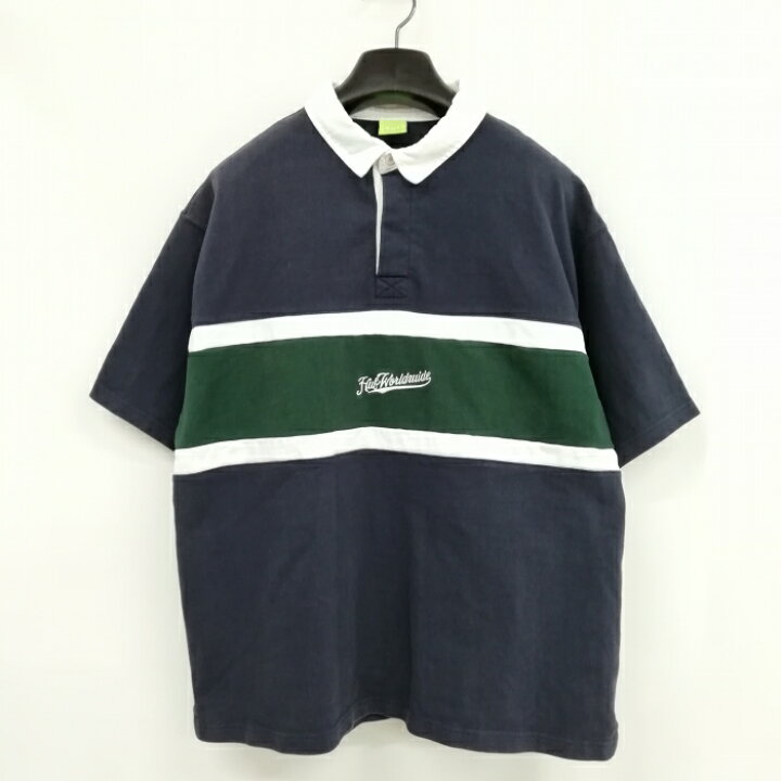 楽天市場】【中古】ハフ HUF CRACKERJACK RUGBY SHIRT 2020 ラガー 