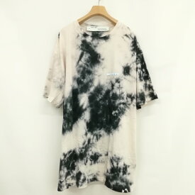 【中古】オフホワイト OFF WHITE OMAA083S20185020 Tie Dye S/S Slim Tee 20SS タイダイ Tシャツ 美品 M メンズ 【ベクトル 古着】 240325