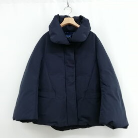 【中古】未使用品 ユニクロ UNIQLO ＋J ジルサンダー 20AW 211-432604 ハイブリッド ダウン ジャケット M ネイビー レディース 【ベクトル 古着】 240520