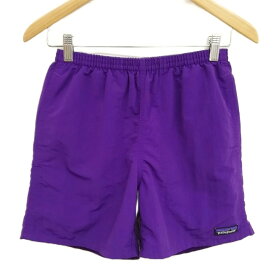 【中古】パタゴニア Patagonia 57021 SP21 Baggies Shorts 5 バギーズショーツ ショートパンツ XS パープル メンズ 【ベクトル 古着】 260310