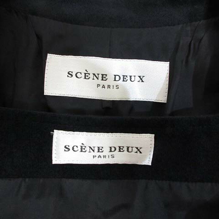 楽天市場】【中古】未使用品 セーヌドゥー SCENE DEUX ベロア 