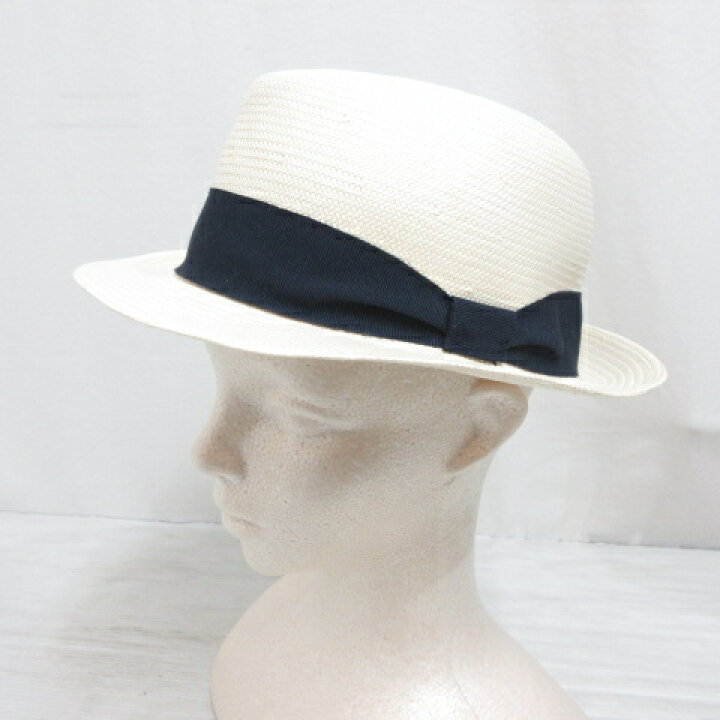 楽天市場】【中古】クッチロアンドシー qcillo&c パナマ帽 パナマ 