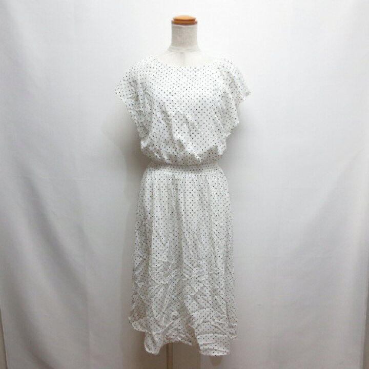 ワンピース 白 柄あり 中古