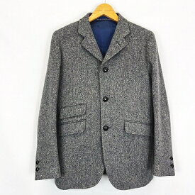 【中古】アーバンリサーチ URBAN RESEARCH Tailor WOOL RICH ウールリッチ テーラードジャケット UM13-TB08021 グレー 44 メンズ 【ベクトル 古着】 230305