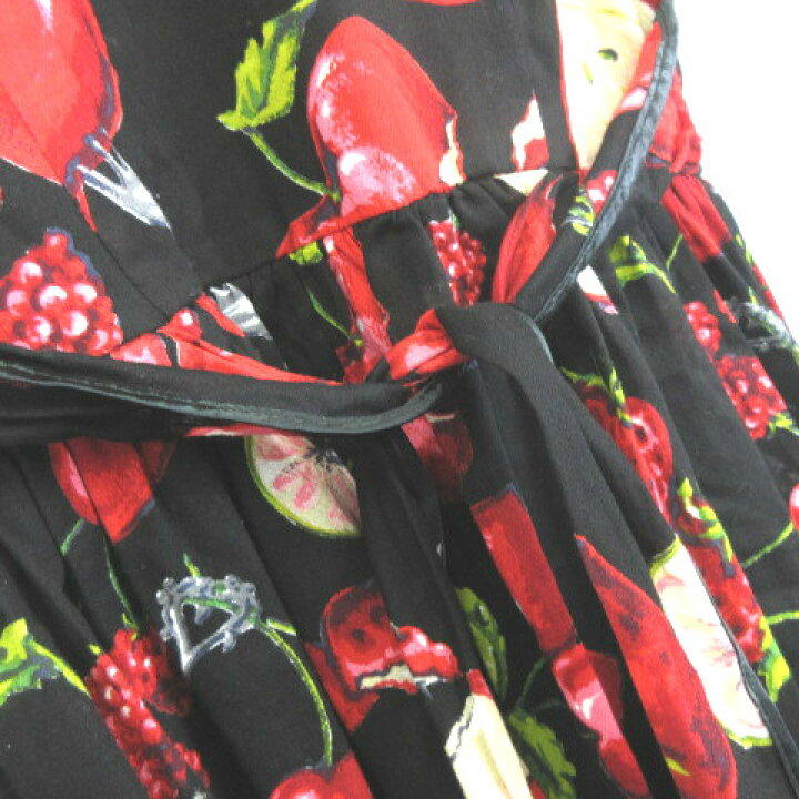 楽天市場】【中古】ミルク MILK ラブベリーdress 総柄 ワンピース 半袖  