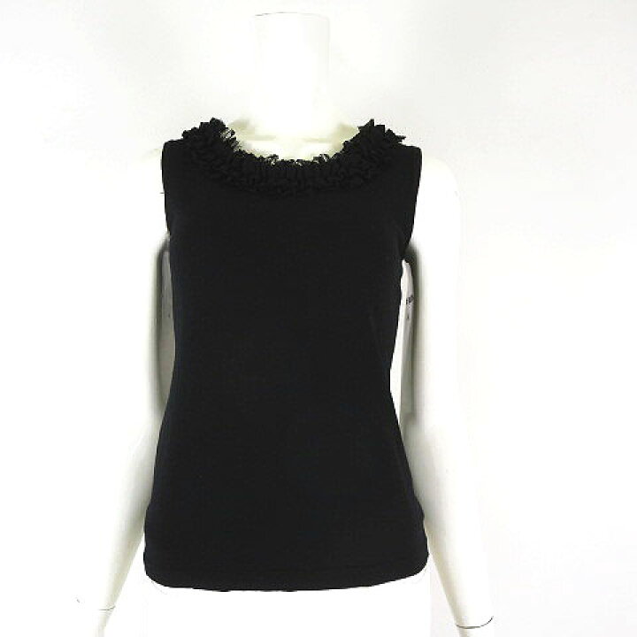 楽天市場】【中古】エムプルミエ M-Premier カットソー リブ ニット  