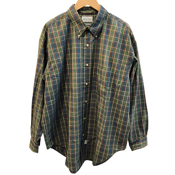 楽天市場】【中古】Marvine Pontiak Shirt Makers 23AW B.Dチェック  